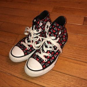 I❤️NY Print Converse All Star High Tops